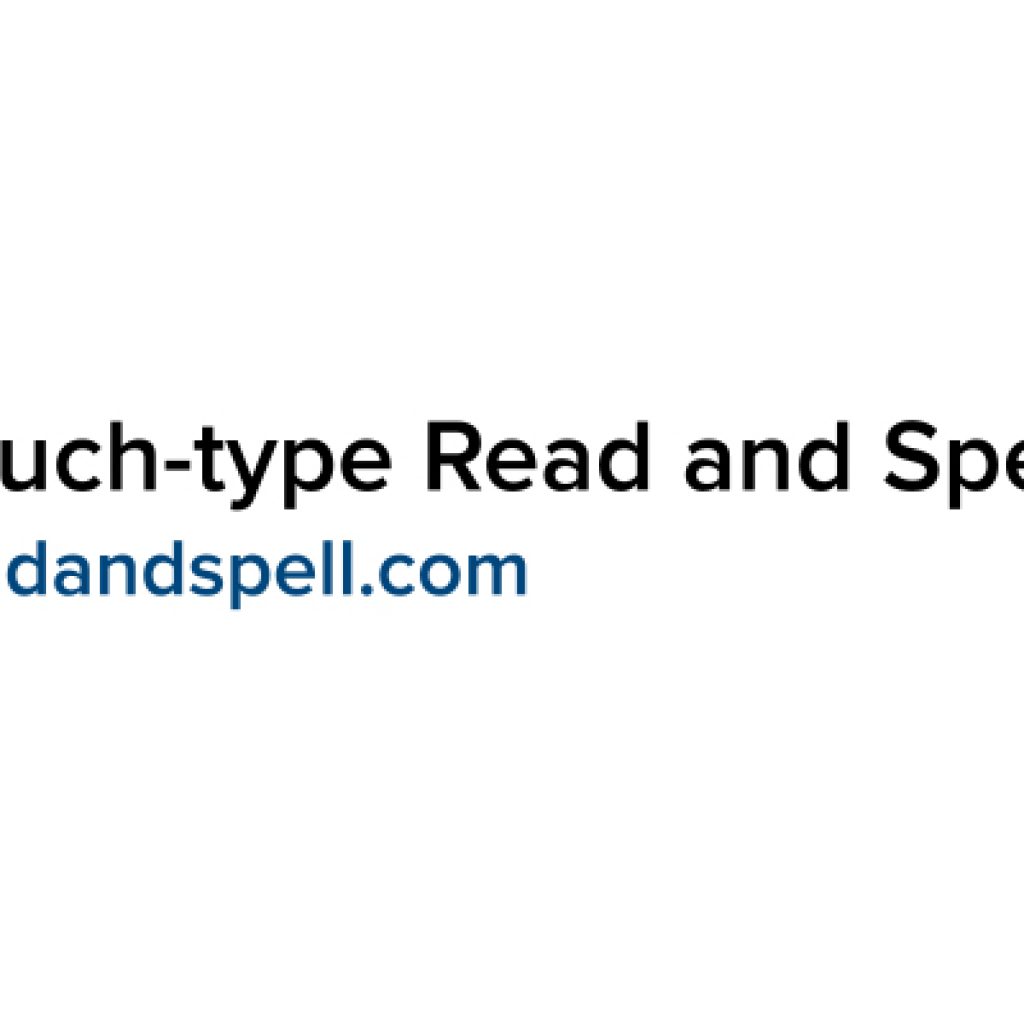 Touch Type Read and Spell Cover