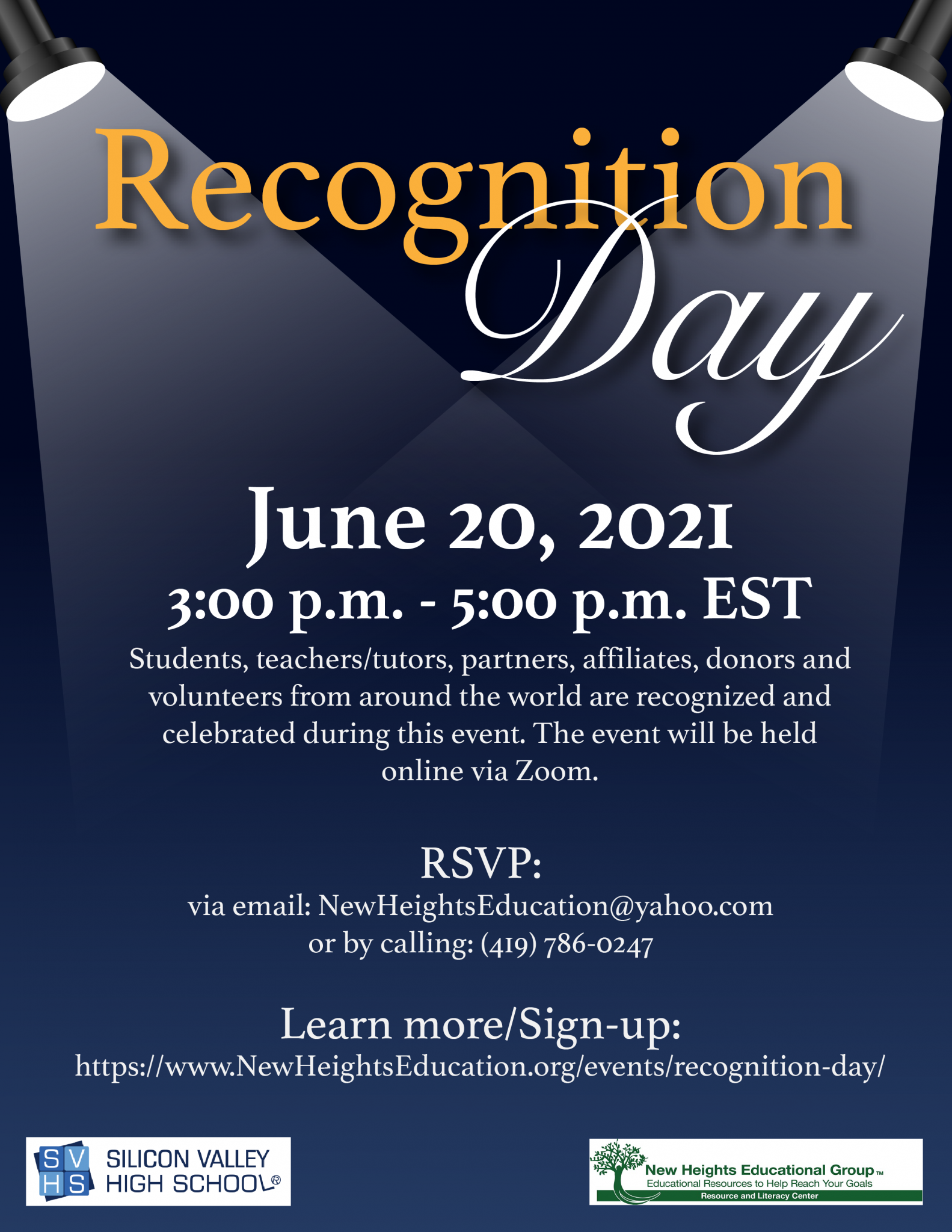 Recognition Day Events New Heights Educational Group